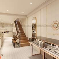 Thiết kế cửa hàng trang sức CHAM JEWELRY